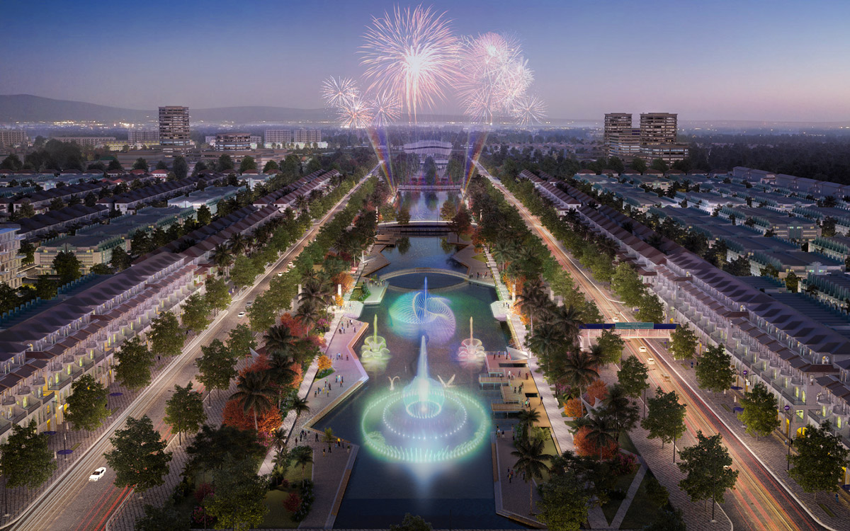 Quảng trường và sự kiện Sun Urban City