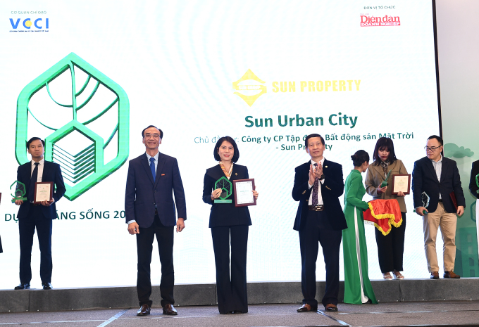Đô thị Sun Group Hà Nam nhận cú đúp danh hiệu ‘Dự án đáng sống'