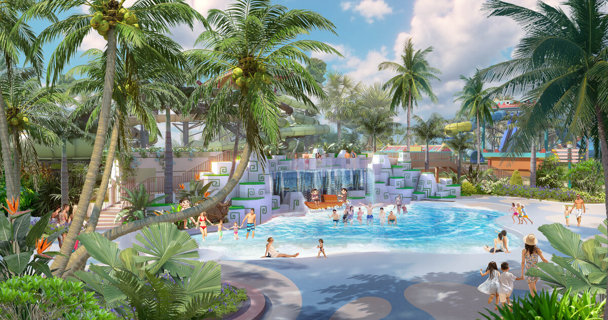 Sun World Hà Nam mở cửa công viên nước cả ban ngày và ban đêm