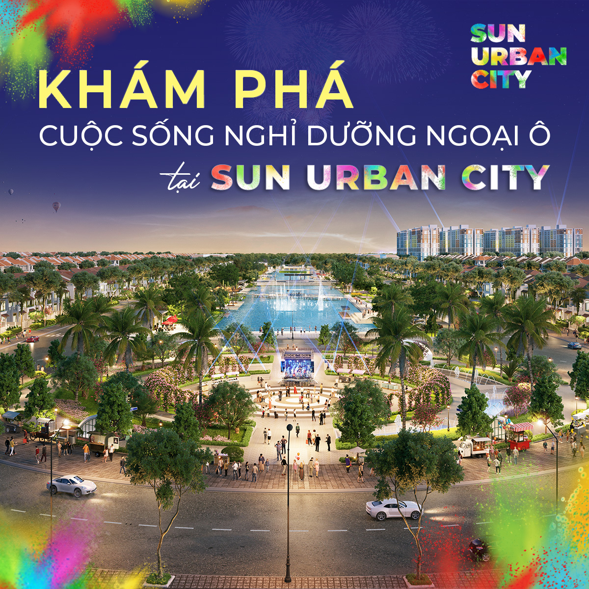 Khám phá cuộc sống nghỉ dưỡng ngoại ô tại Sun Urban City Hà Nam
