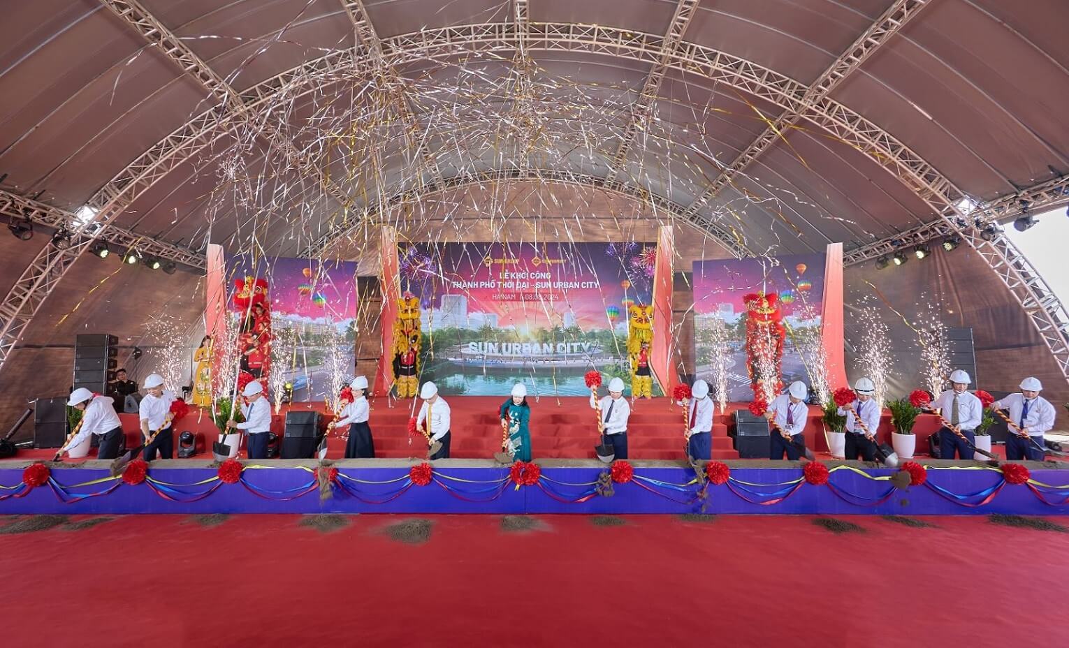 Lễ khởi công Thành Phố Thời Đại Sun Urban City