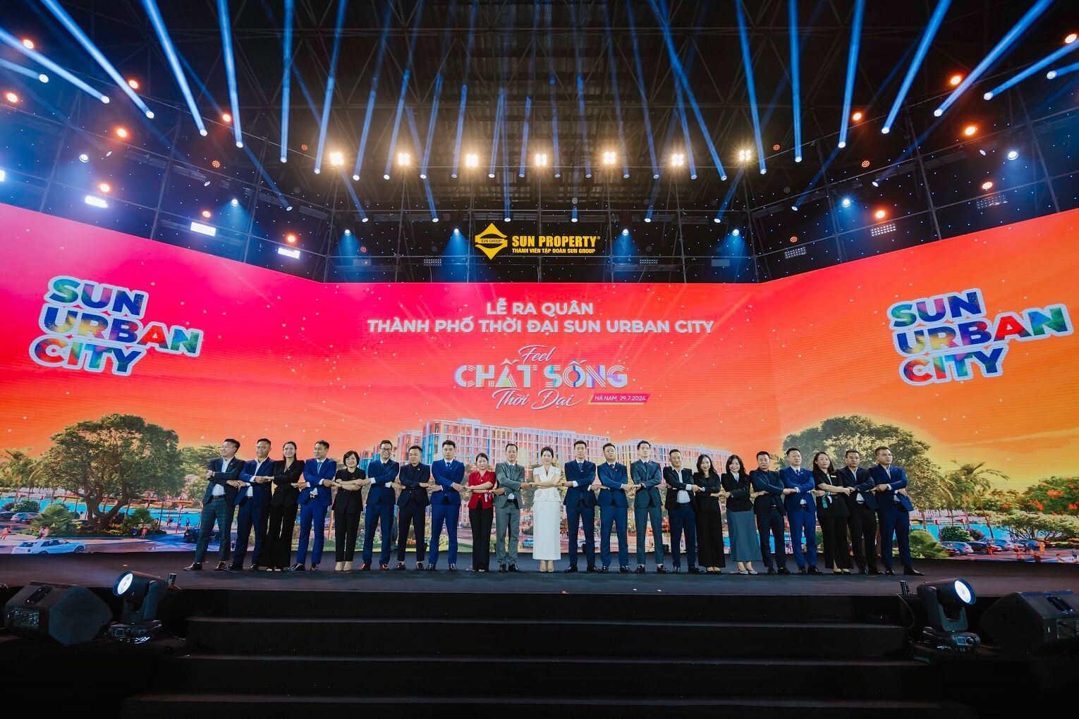 Lễ ra quân Thành phố thời đại Sun Urban City Hà Nam